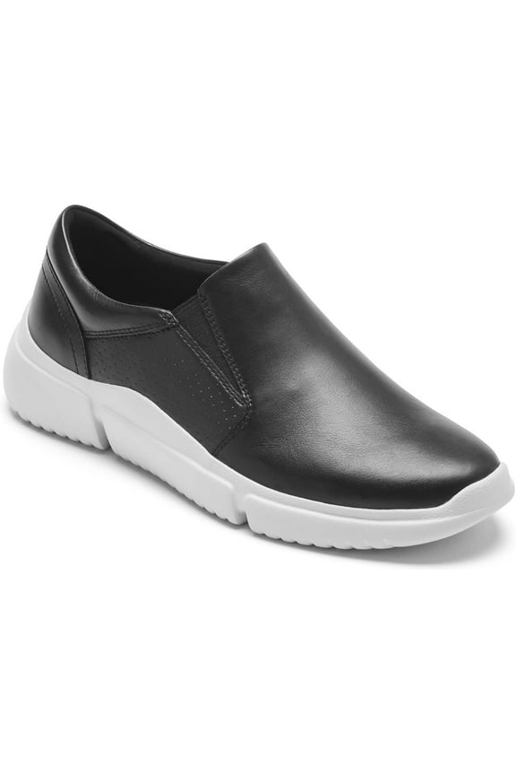 Women's R-Evolution Slip On Black Sneakers 7W