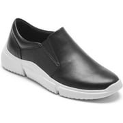 Rockport Womens R-Evolution Slip On Black Sneakers 7W