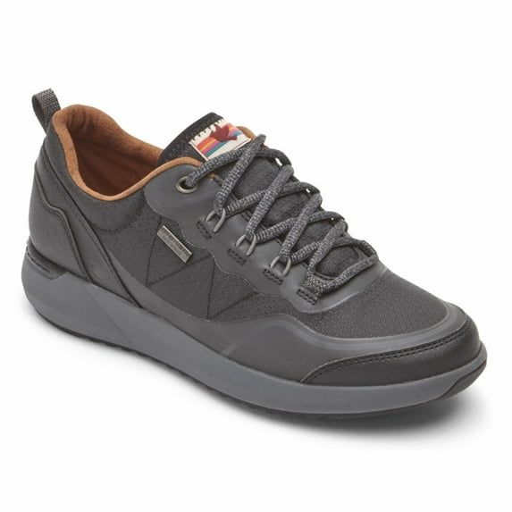 Rockport Women's Skylar Tie Sneaker Waterproof Black CI6399