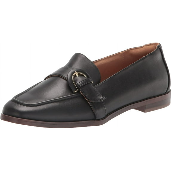 Rockport Women's Susana Buckle Black Loafer 11M