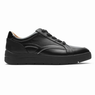 Rockport Women's TF Navya Retro Sneak Black Textile/Synthetic Eco CI9675