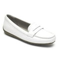 thumbnail image 1 of Rockport Women's Total Motion Driver Penny White Loafers 5.5M, 1 of 5