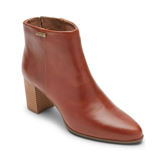 Rockport Womens Camdyn Waterproof Tan Bootie 11M