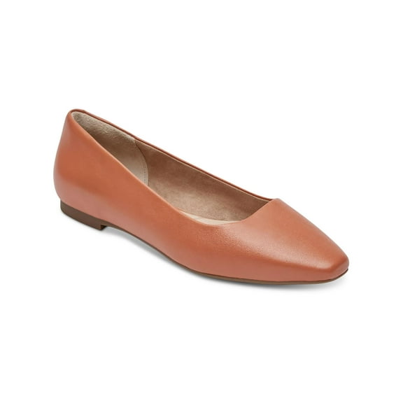 Rockport Womens Total Motion Laylani Rust Flats 9M