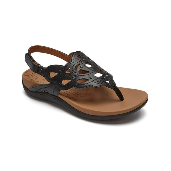 Rockport Women's Ridge Slingblack Sandal Black - CCH24-2-UBL21 (CH2083)