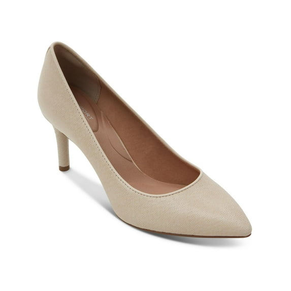 Rockport Womens Total Motion 75mmpth Leather Comfort Pumps