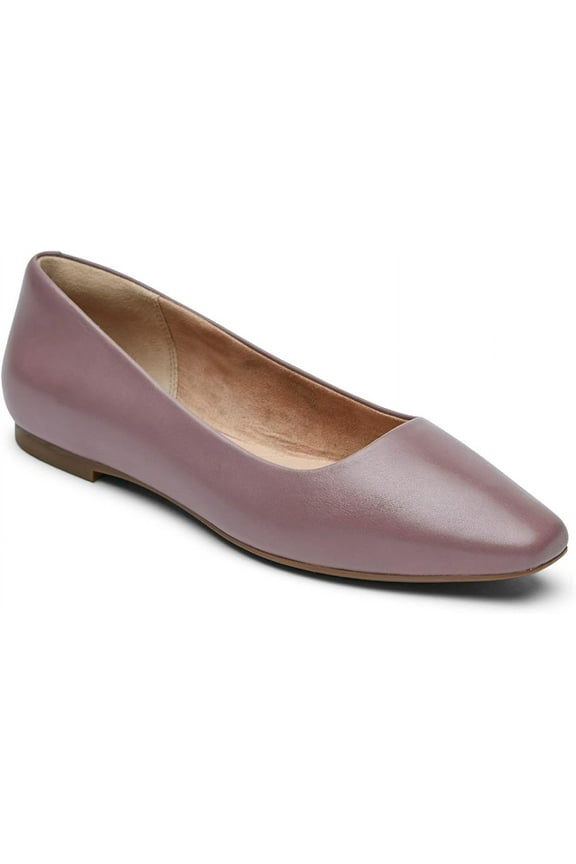 Womens Total Motion Laylani Purple Slate Flats 6M