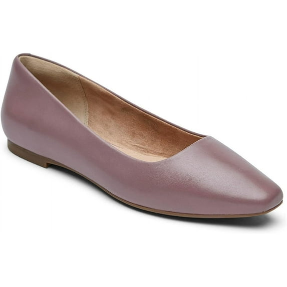 Rockport Womens Total Motion Laylani Purple Slate Flats 8.5M