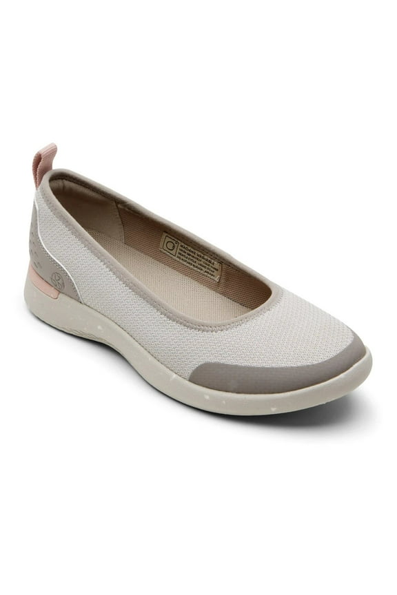 Womens TruFlex W Fly-Knit Ballet Grey Flats 5M