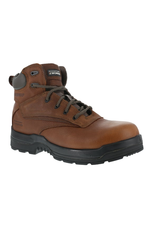 More Energy RK668 6" Plain Toe Waterproof Work Boot (Women)