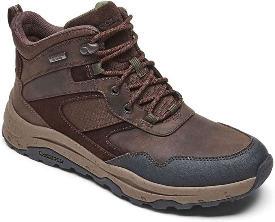 Rockport XCS Pathway Wp Men's Java Hiking Boots (12 2E) - Walmart.com