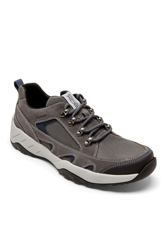 XCS Riggs Blucher Men's Steel Grey Suede/Mesh Sneakers 7W