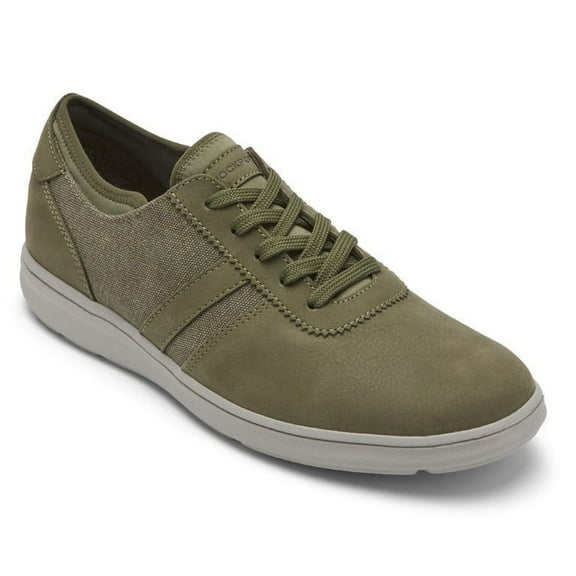 Rockport Zaden 5 Eye Ubal Men's Olive Sneakers 8M