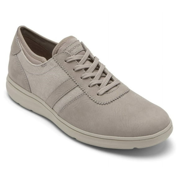 Rockport Zaden 5 Eye Ubal Men's Stone Sneakers 8M