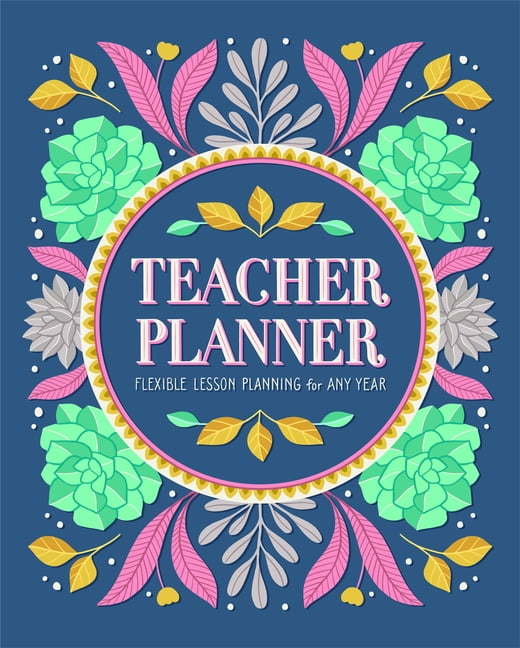 Rockridge Press Teacher Planner, 7.40" x 0.30" x 9.30", Multicolor, 134 Pages