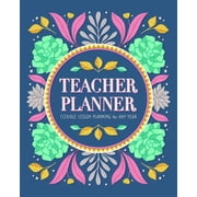Rockridge Press Teacher Planner, 7.40" x 0.30" x 9.30", Multicolor, 134 Pages