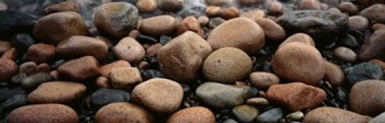 Rocks Acadia National Park ME USA Canvas Art - Panoramic Images (36 x 12)