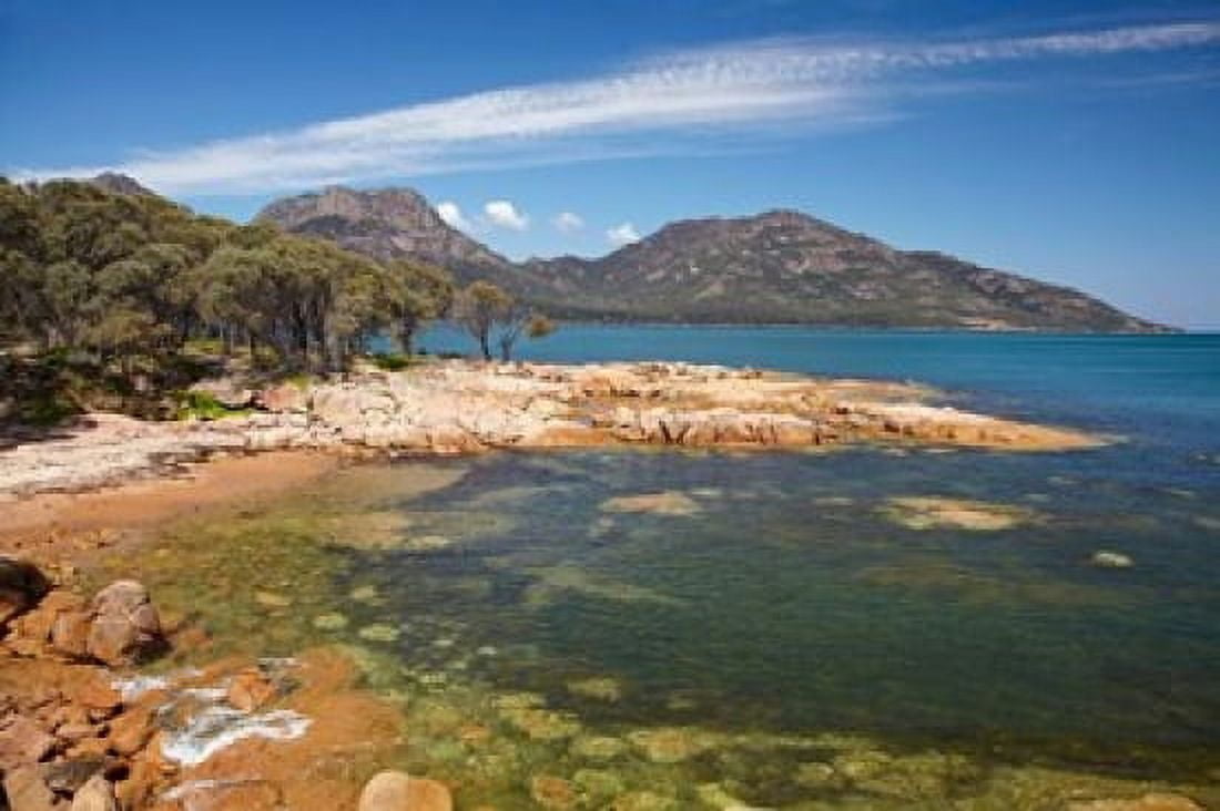 Rocks Coles Bay The Hazards Freycinet Australia Canvas Art - David Wall DanitaDelimont (29 x 19)