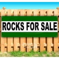 thumbnail image 1 of Rocks For Sale 13 oz Vinyl Banner With Metal Grommets, 1 of 4