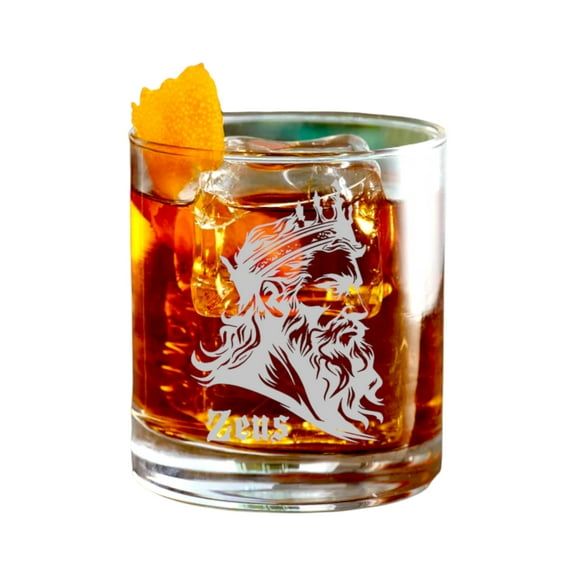 Rocks Glass - Zeus - Double Old Fashioned - God of Thunder