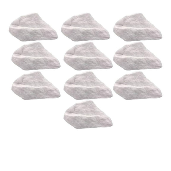 Rocks - Marble White Coarse 10 Pack