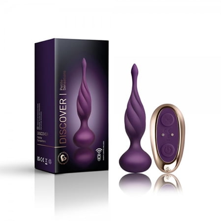 Rocks Off Petite Sensations Discover Plug w/Remote - Purple