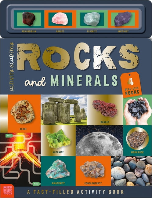 Rocks and Minerals Activity Book, (Paperback)