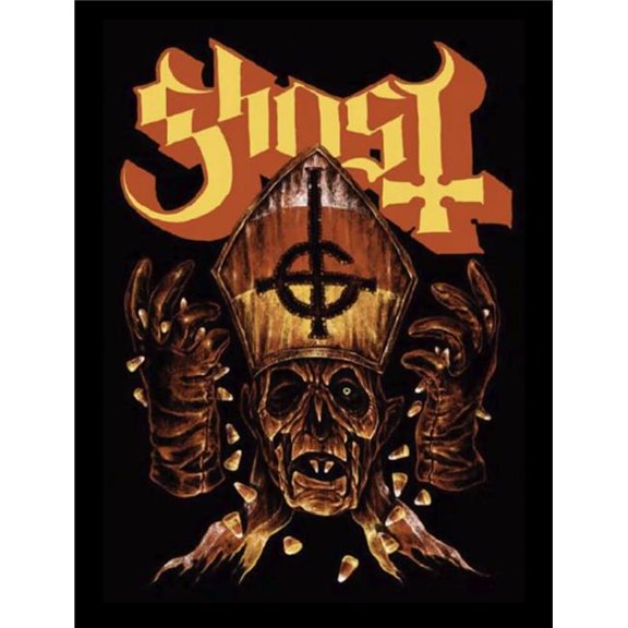 Rocksax 5061098718449 Ghost Band Fleece Throw Blanket - 60 x 80 in.