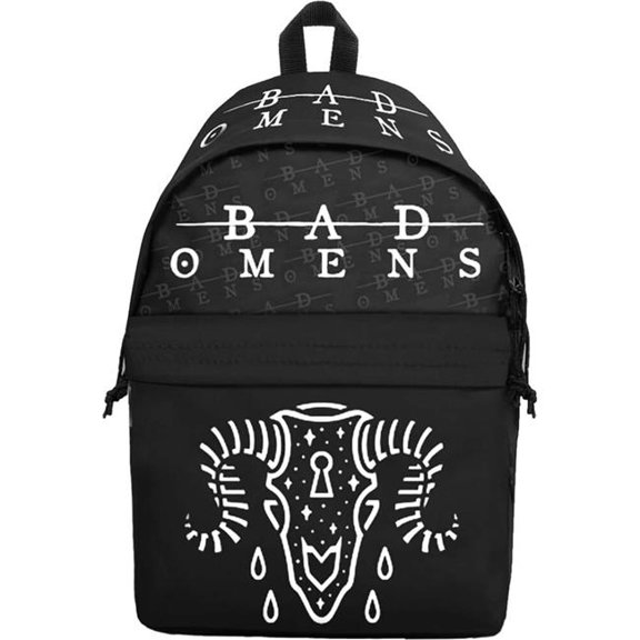 Rocksax 5061039392110 Bad Omens Ramskull Daypack & Rucksack, Black