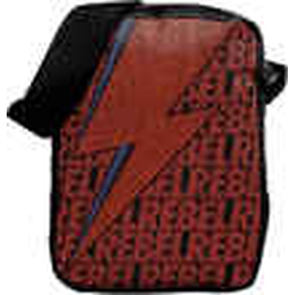 Rocksax - Bowie - Rebel Rebel - Crossbody Bag with Stash Pockets (Black)