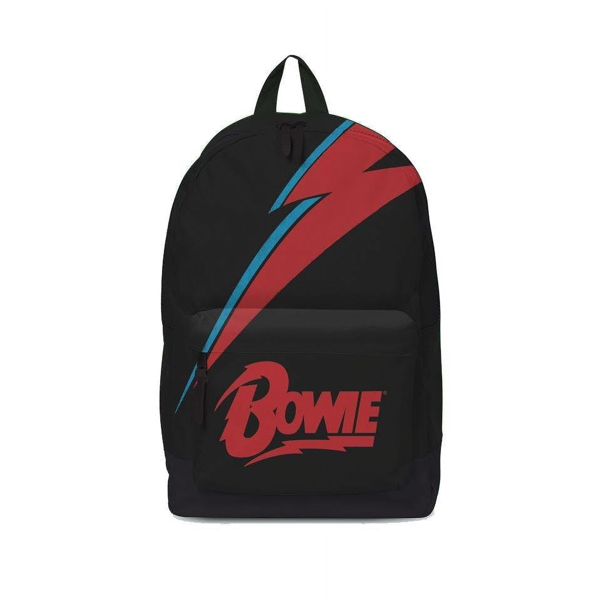Rocksax Unisex David Bowie Backpack - Lightning