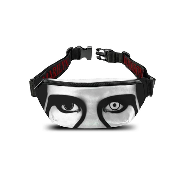 Rocksax Unisex Marilyn Manson Bum Bag - Red Lips