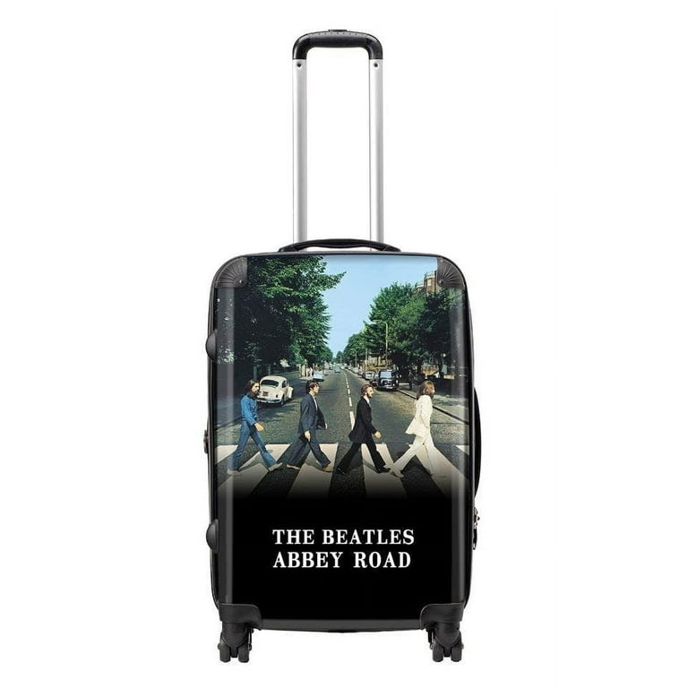 Rocksax Unisex The Beatles Official Tour Series Luggage/Suitcase By Rocksax  - Abbey Road - Medium 80L