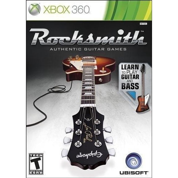Pre-Owned Rocksmith Guitar and Bass (XBOX 360)