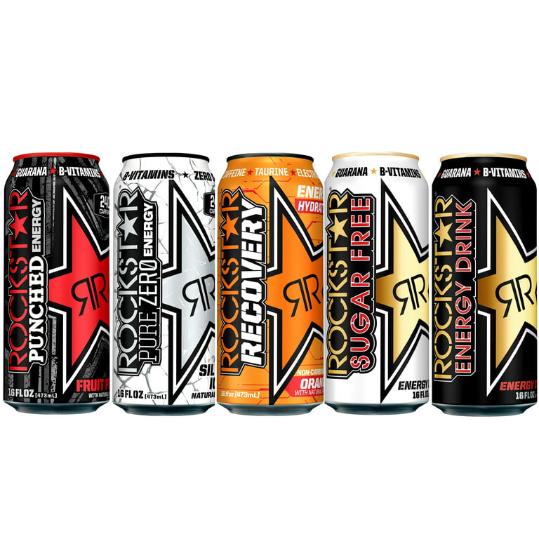Energy Drink Variety Box (6 Cans) Please Read Description