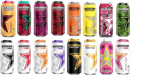 Rockstar Energy Drink Variety Pack - 16fl.oz. (Pack of 16)