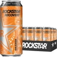 thumbnail image 1 of Rockstar Energy Drink with Caffeine Taurine and Electrolytes, Recovery Orange, 16 Fl OZ (Pack of 12), 1 of 1