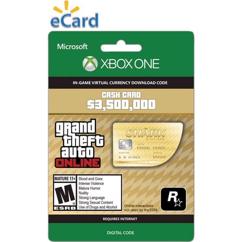 Rockstar Games Xbox One GTA V Whale Shark Cash $49.99 (Email Delivery)