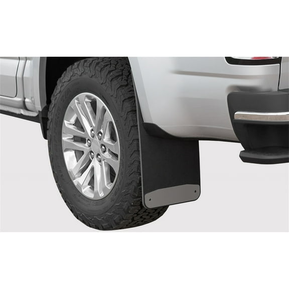 Rockstar Mud Flaps 4000570 ROCKSTAR Mud Flap; Splash Guard; For Use w/Pickups/SUVs; 12 in. Wide x 24 in. Long; Set Of Two;