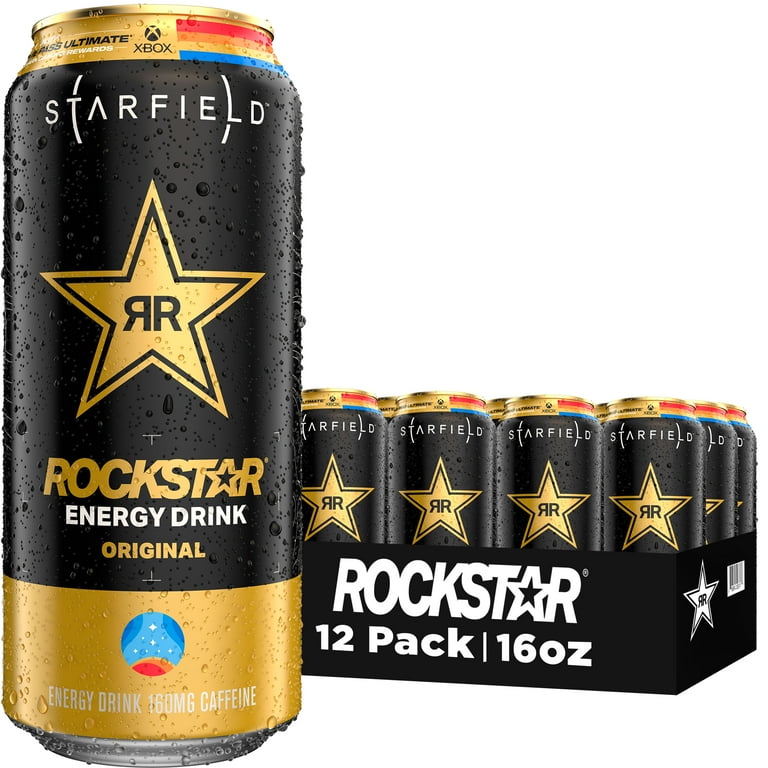 Rockstar Original Energy Drink, 16 Oz, 12 Pack (Packaging May Vary)