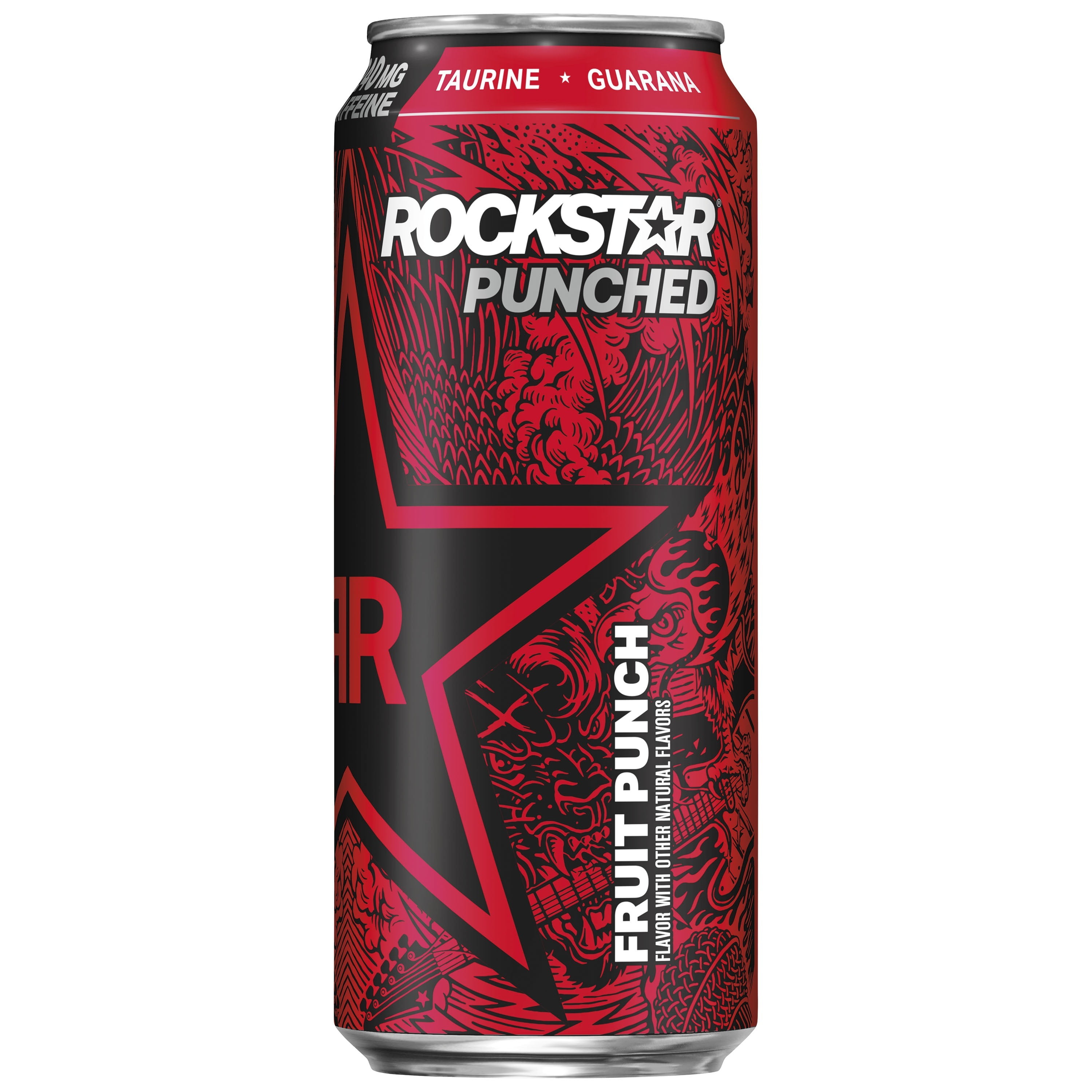 Rockstar Punched Fruit Punch Energy Drink, 16 fl oz