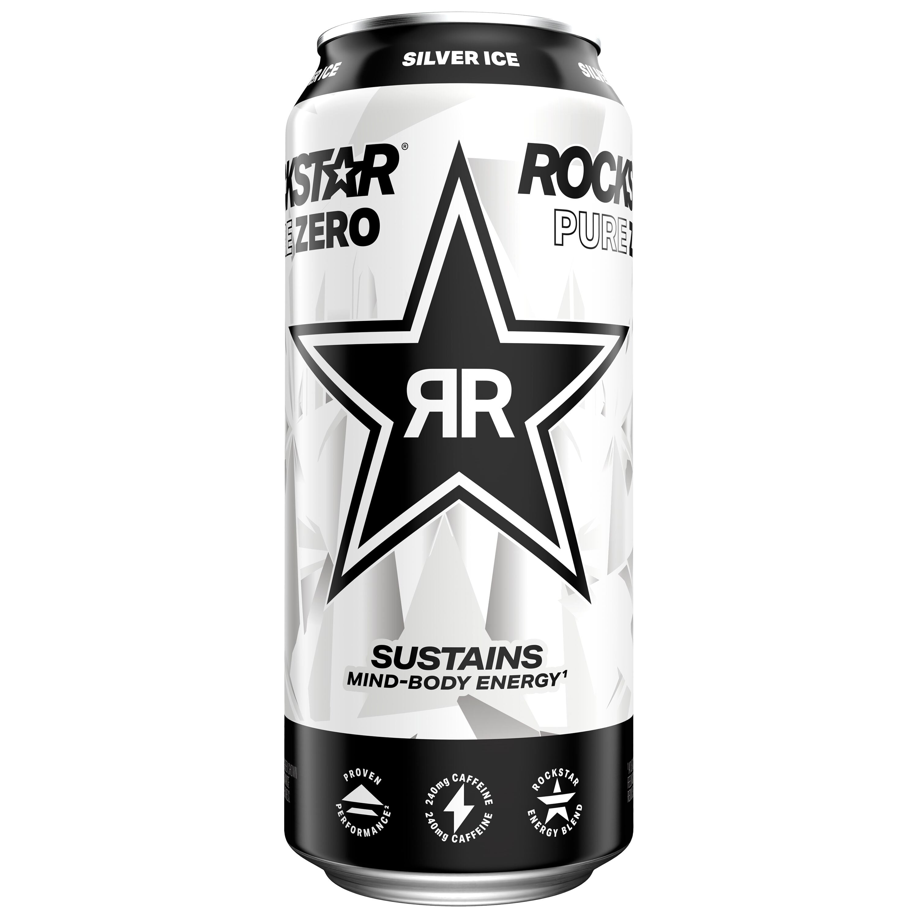 高感度ショップで2023年売れたブランド Zero Pure Rockstar Sugar Grapefruit Ice Silver Drink Energy 文学・小説