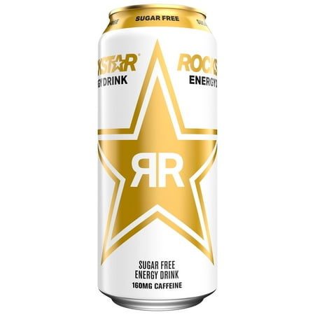 Rockstar, Sugar Free, Energy Drink, 16 fl oz, 1 count, Shelf Stable