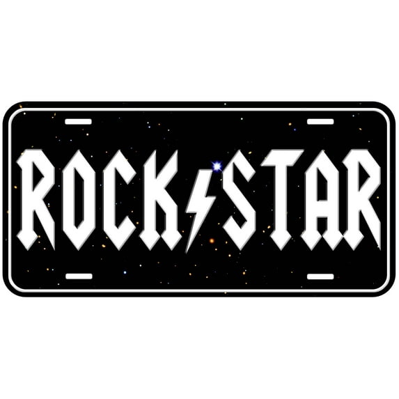 Rockstar TAG01 Novelty Car Auto License Plate