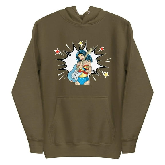 Rockstar Wonder Woman Hoodie