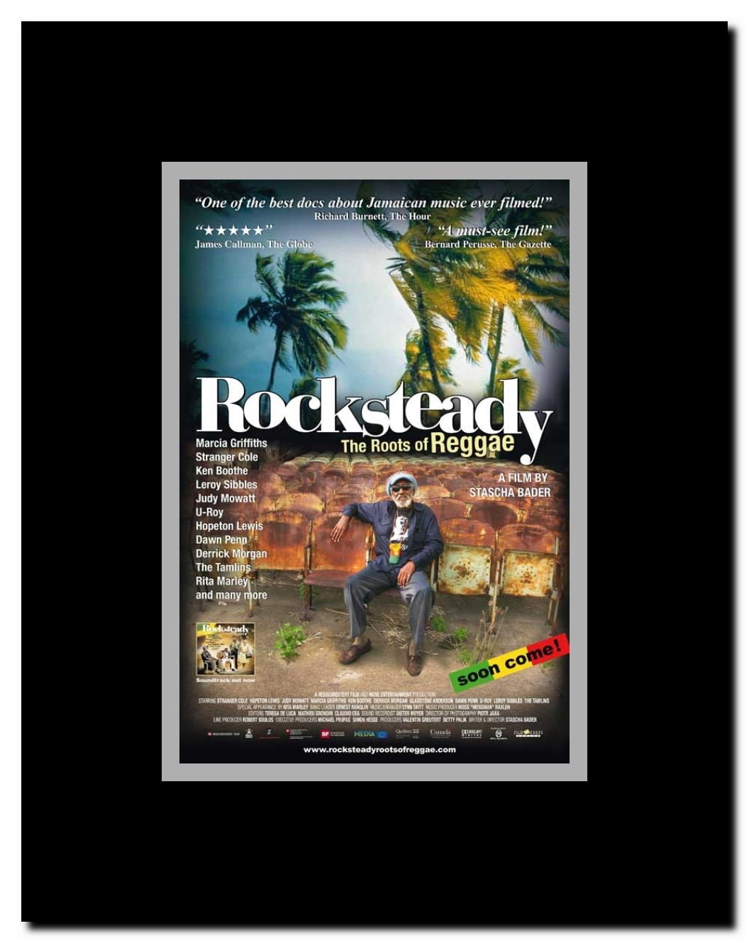 Rocksteady: The Roots of Reggae Framed Movie Poster