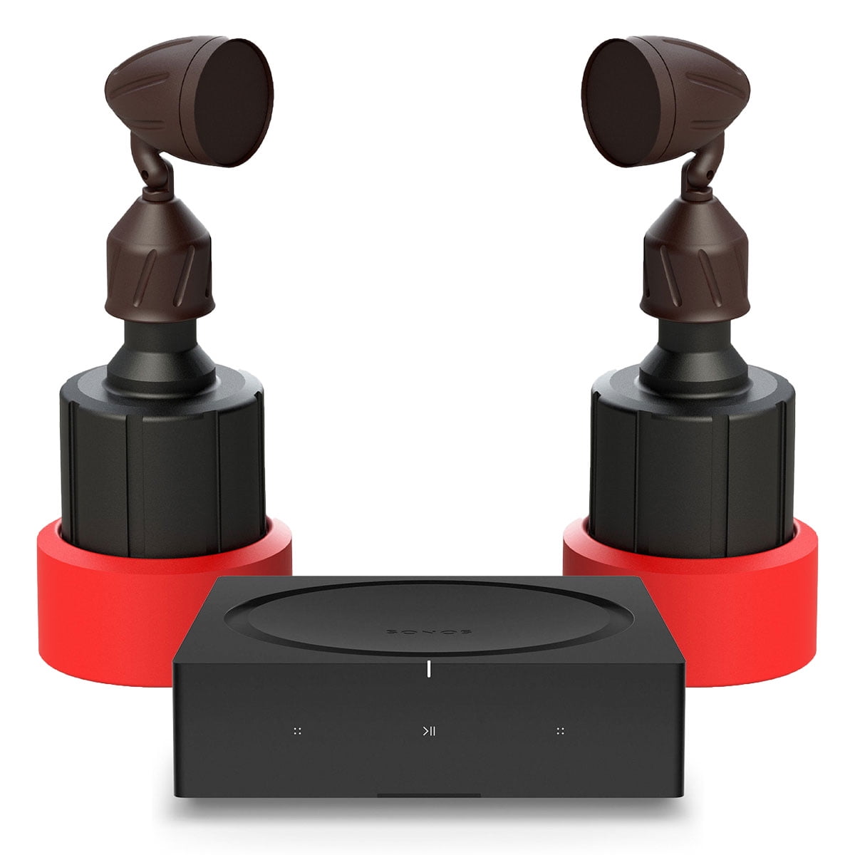 Rockustics Cherry Bomb 5" 3way Outdoor InGround Speaker with BuiltIn