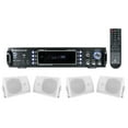 thumbnail image 1 of Rockville 1000 w Home Theater Bluetooth Receiver+(4) Speakers w/Swivel Brackets, 1 of 9