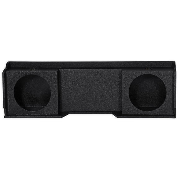 Rockville REC10 Dual 12" Sealed Subwoofer Enclosure for 1999-2006 Chevy Silverado/GMC Sierra Black