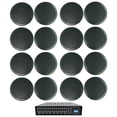thumbnail image 1 of Rockville 4-Zone Multi Room Audio System w/ (16) 6.5" Black Ceiling Speakers, 1 of 24